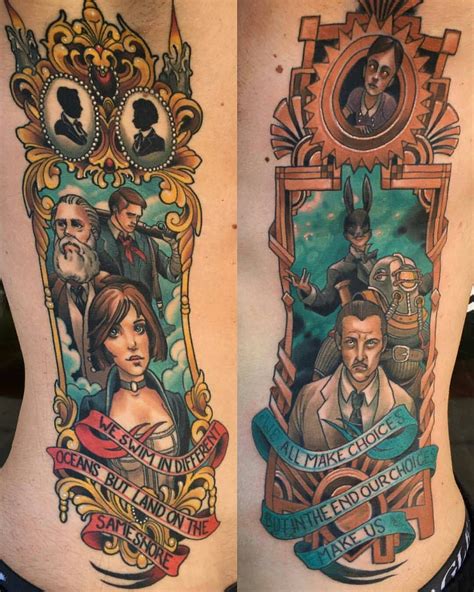 bioshock tatto|cool bioshock tattoos.